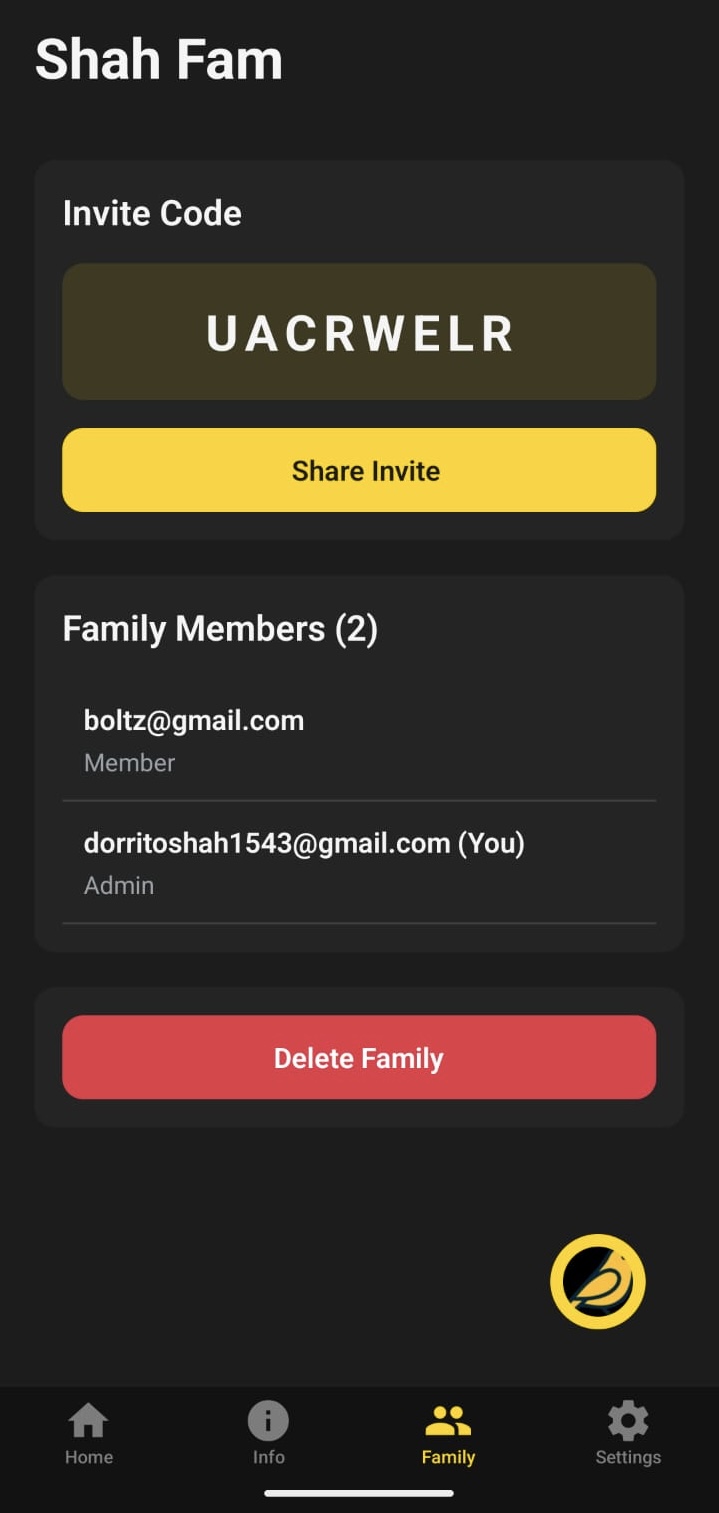 Connect with Family